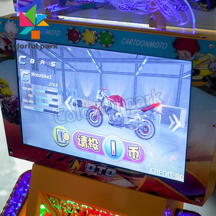 Coin Pusher Electronic Motorcycle Driving Simulator Arcade/Video Game/ Coin Operated Arcade Game/Car Racing /Game Machine for Sale