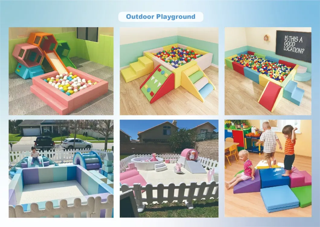 Hot Sale Kids Indoor Activities of Soft Play for Kindergarten for Children