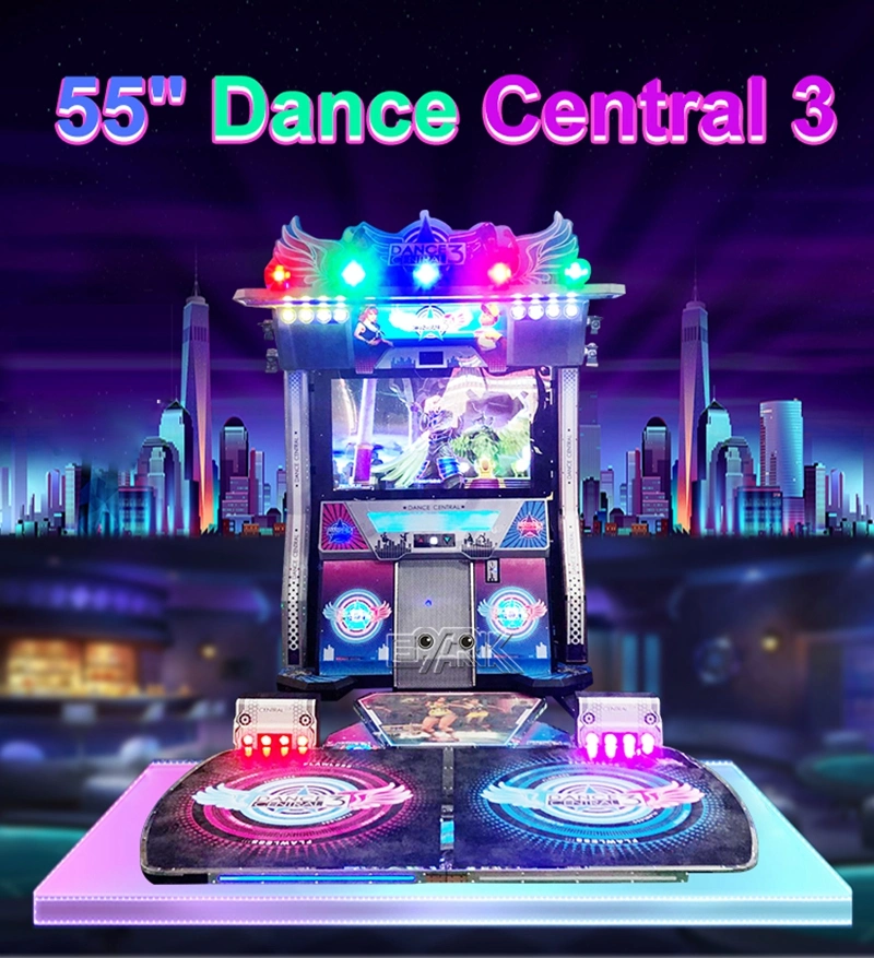 55" Dance Central 3 Video Coin Operated Dancing Arcade Indoor Music Dance Machine