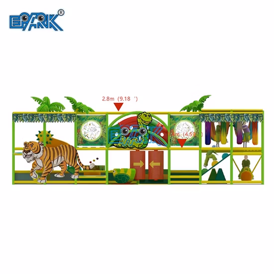 Fec aire de jeux intérieure Softplay piscine à balles 15 mètres carrés 500*300 Cm balle sondage jeu doux intérieur pour les enfants pour l'intérieur