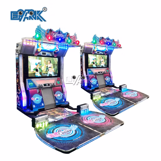 55" Dance Central 3 jeux à pièces Dance Revolution Arcade Machine Machines de danse