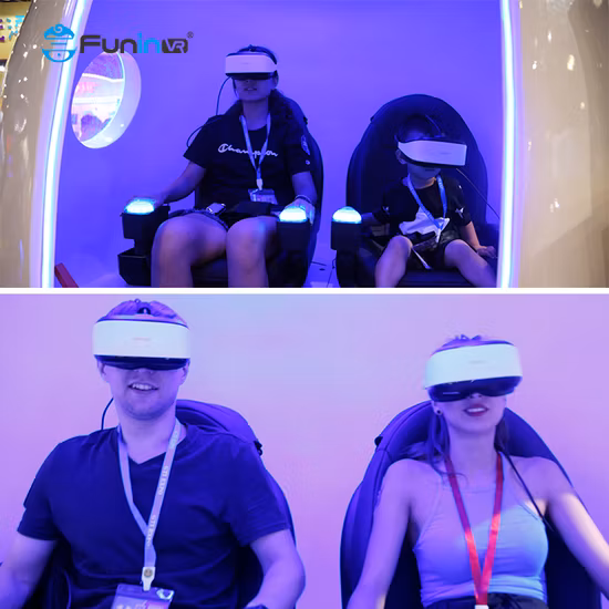 Capsule spatiale 9d Vr, machine de jeu de course automobile à 360 degrés, 9d Vr