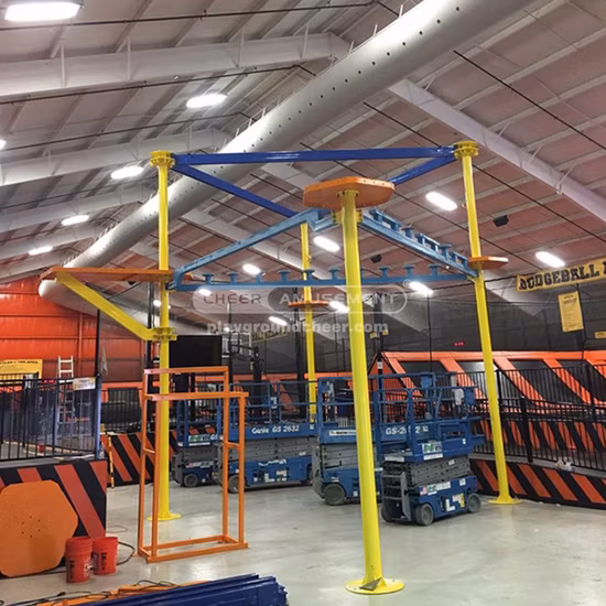 Équipement de parcours de corde intérieur Cheer Amusement