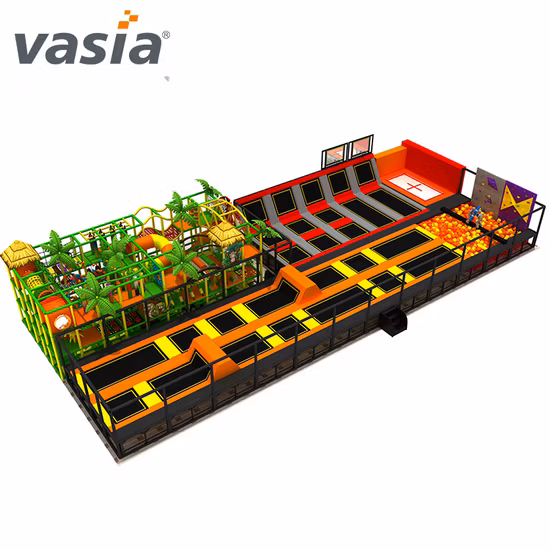 Trampoline approuvé par la norme américaine de marque Vasia pour les équipements sportifs